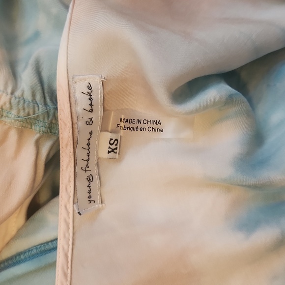 YOUNG FABULOUS  & BROKE ASHBY TIE DYE ROMPER XS - Picture 8 of 9